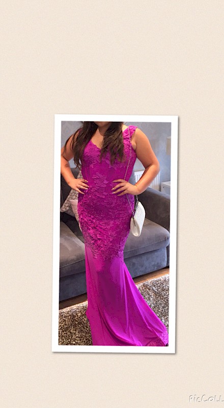 Gorgeous pink debs dress