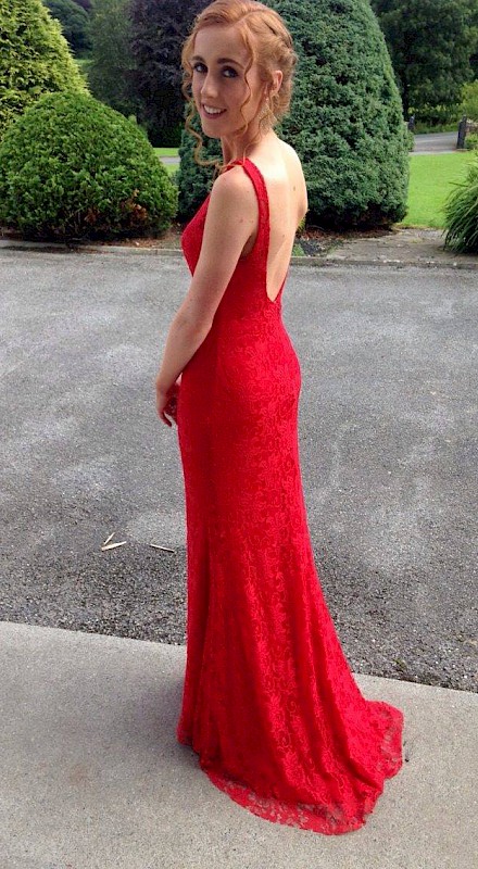 Red Lace Dress