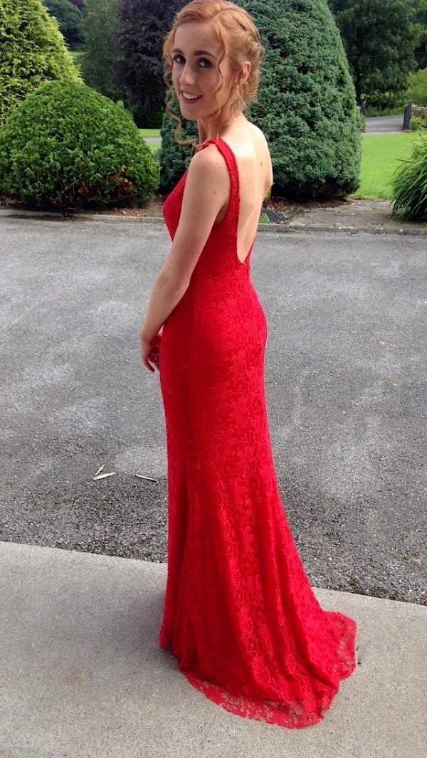 Red Lace Dress