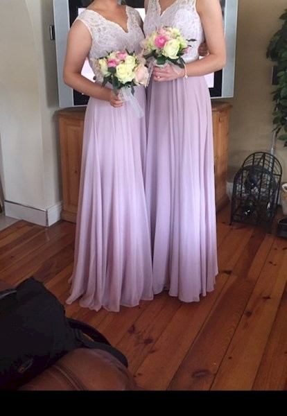 Hand made floor length dress
