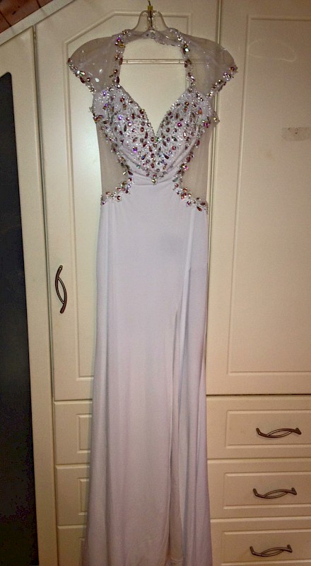 White Debs Dress