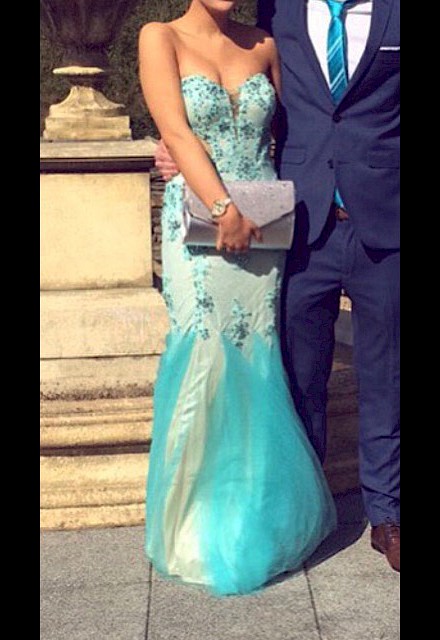 Baby blue debs dress for sale