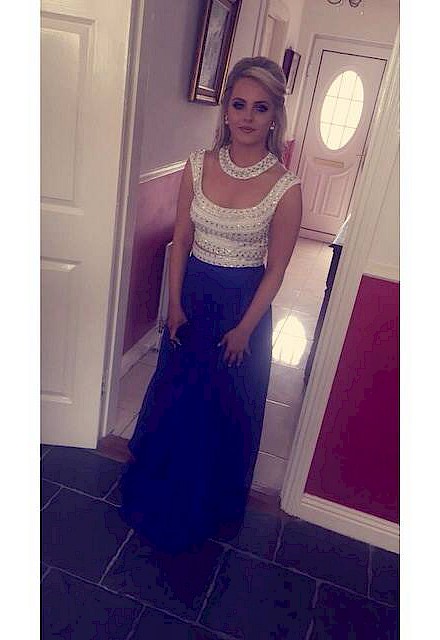 Royal Blue Two Piece