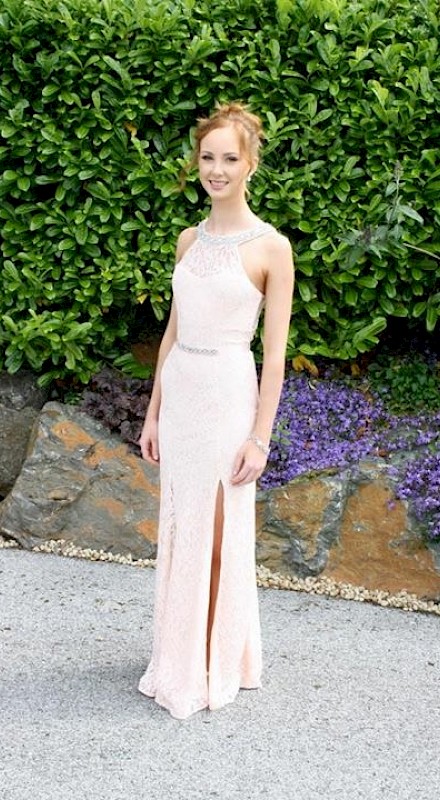 Pink debs dress