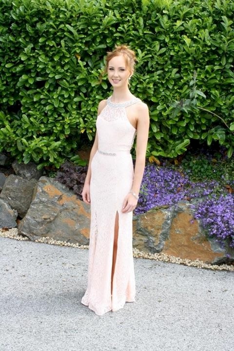 Pink debs dress