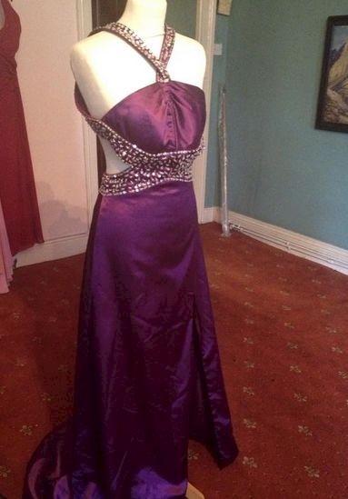 Brand New Backless Purple dress
