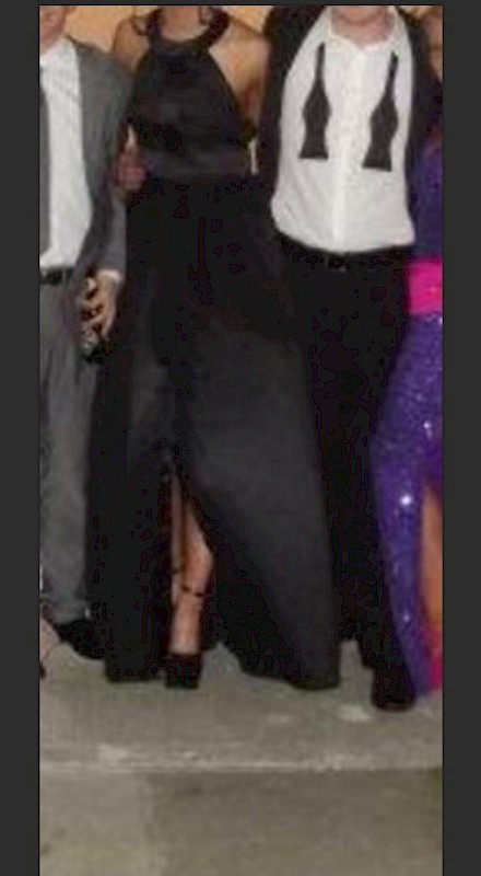 Black debs dress
