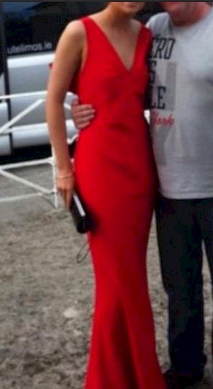 Red debs dress/ ball gown