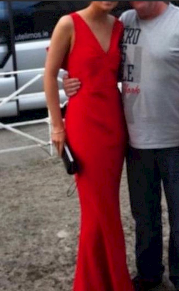 Red debs dress/ ball gown
