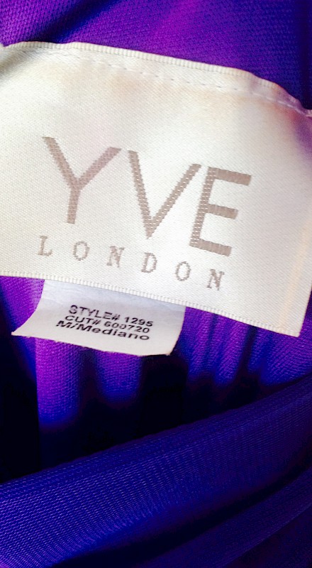 Purple Debs Dress