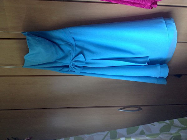 Blue dress