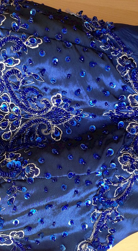 Royal Blue debs Dress