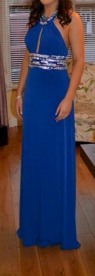 Blue Evening Gown