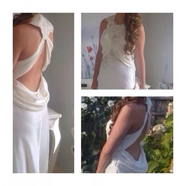 Cream Debs Dress (bought in France) for Sale