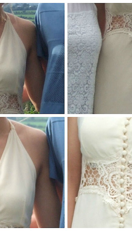 Vintage Style Cream Dress