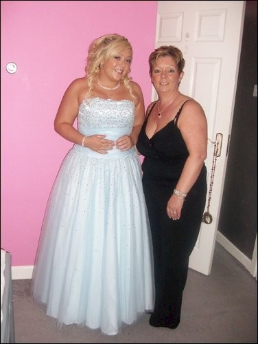 Blue Princess Debs Dress