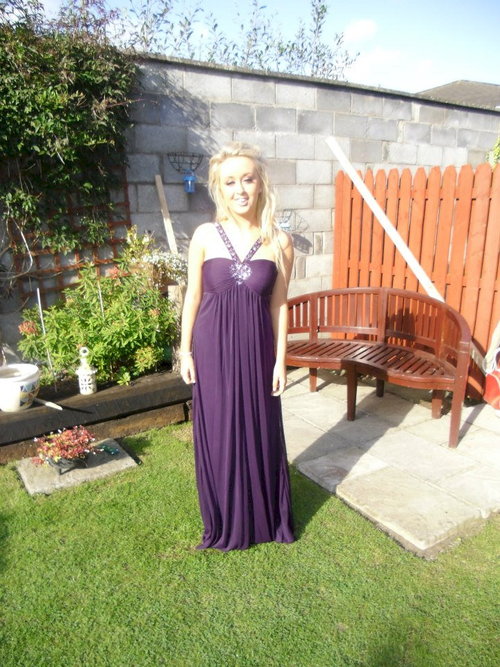 SALE Purple Evening/Debs Dress