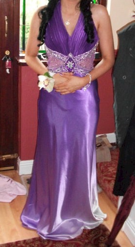 Stunning purple Debs Dress for Sale