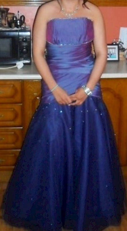 Grapefruit colour dress