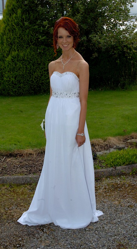 American white dress