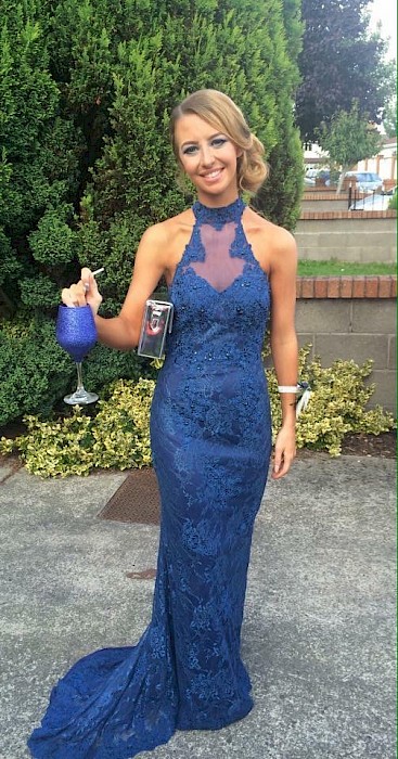 TNL711 - Navy Debs Dress - Cinderella's Closet