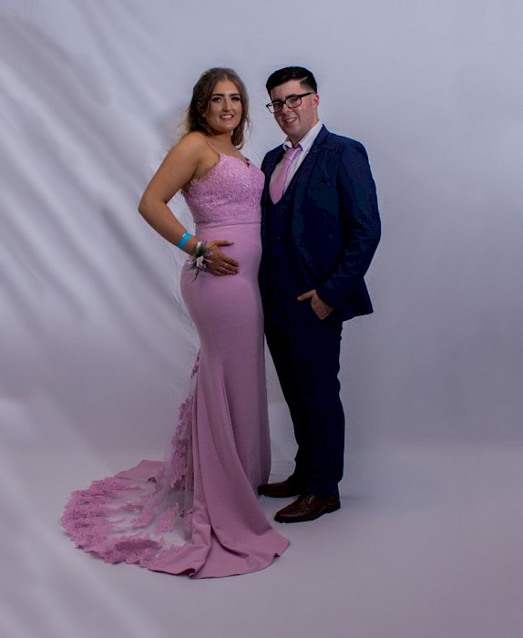 Pink debs dress