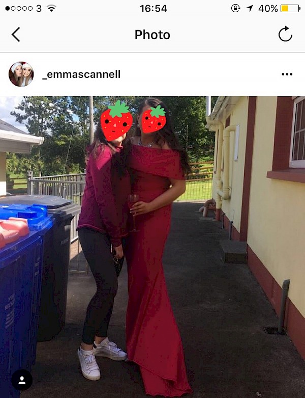 Sarice Pink Debs Dress