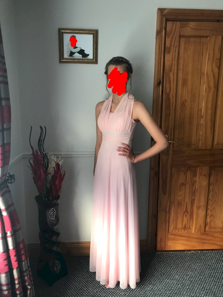 Dusty Pink Debs Dress