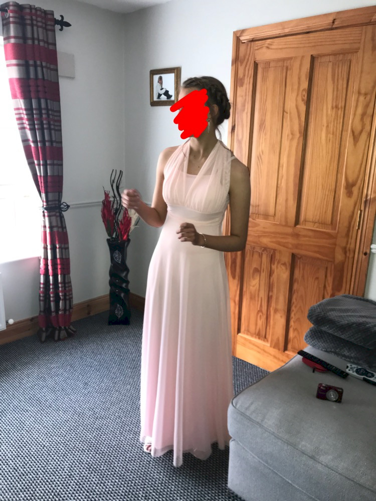 Dusty Pink Debs Dress