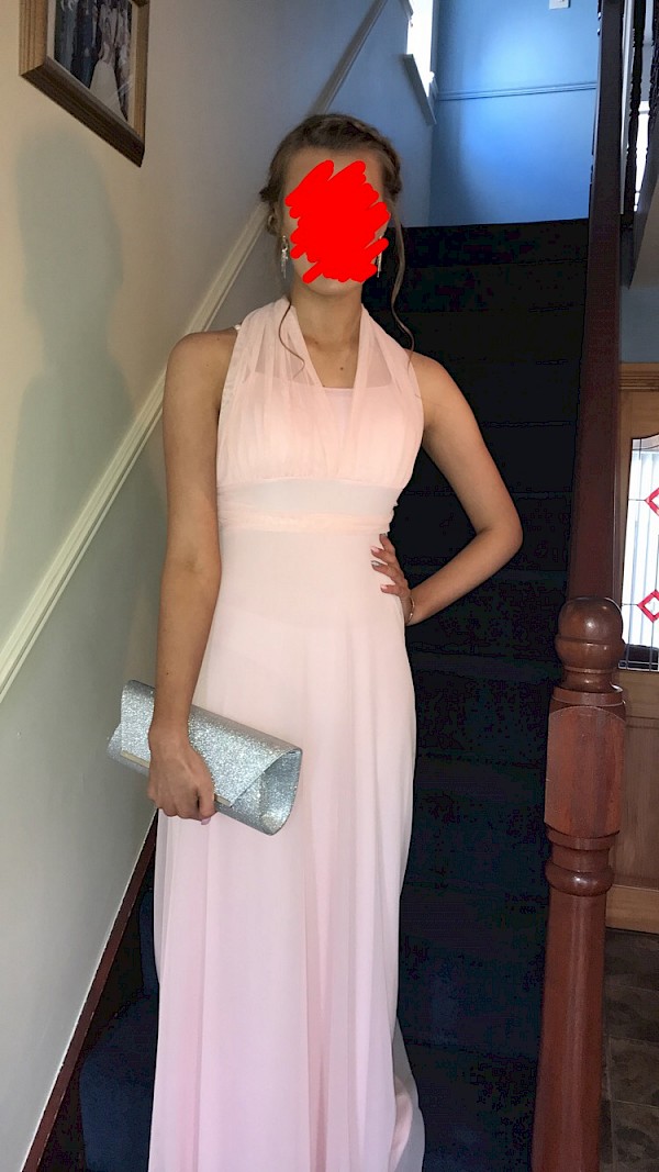 Dusty Pink Debs Dress